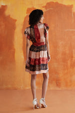 Load image into Gallery viewer, RUFFLE SHORT DRESS-DRIP