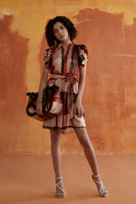 Load image into Gallery viewer, RUFFLE SHORT DRESS-DRIP