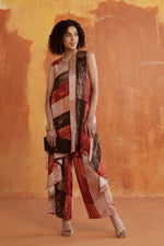 Load image into Gallery viewer, KOI SLEEVELESS CO-ORD SET- DRIP