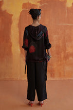 Load image into Gallery viewer, HOODIE C0-ORD SET- POLKA