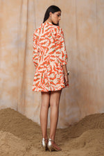Load image into Gallery viewer, COTTON SHORT DRESS-FLORA