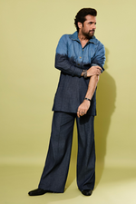 Load image into Gallery viewer, BEJOY DENIM KURTA SET