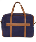 Load image into Gallery viewer, FREDDY CANVAS LAPTOP BAG-BLUE
