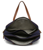 Load image into Gallery viewer, FREDDY CANVAS LAPTOP BAG-BLUE