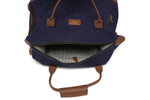 Load image into Gallery viewer, BRONX CANVAS DUFFLE BAG-BLUE