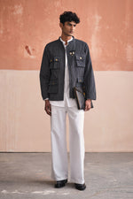 Load image into Gallery viewer, POET JACKET-HANDLOOM COTTON