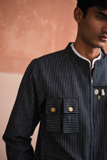 Load image into Gallery viewer, POET JACKET-HANDLOOM COTTON