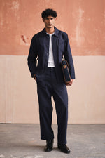 Load image into Gallery viewer, OXFORDSHIRE SHACKET-NAVY