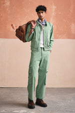 Load image into Gallery viewer, ALVARO CROPPED JACKET - SAGE