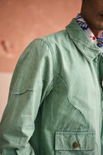 Load image into Gallery viewer, ALVARO CROPPED JACKET - SAGE