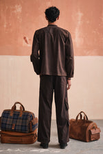 Load image into Gallery viewer, UTILITY JACKET SET-STONED BLACK