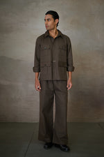 Load image into Gallery viewer, SAHEB SHIRT SET- FORMAL EDIT OLIVE