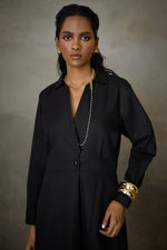 Load image into Gallery viewer, FELICIA DRESS- BLACK