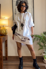 Load image into Gallery viewer, SOCH OVERSIZED SHORT DRESS