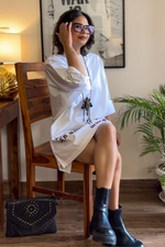 Load image into Gallery viewer, SOCH OVERSIZED SHORT DRESS