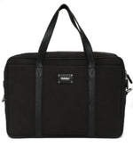 Load image into Gallery viewer, FREDDY CANVAS LAPTOP BAG-BLACK