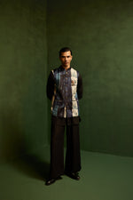 Load image into Gallery viewer, MIHIR NEHRU JACKET -DRIP BLUE