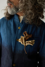 Load image into Gallery viewer, SAHEJ BANDGALA JACKET-DENIM