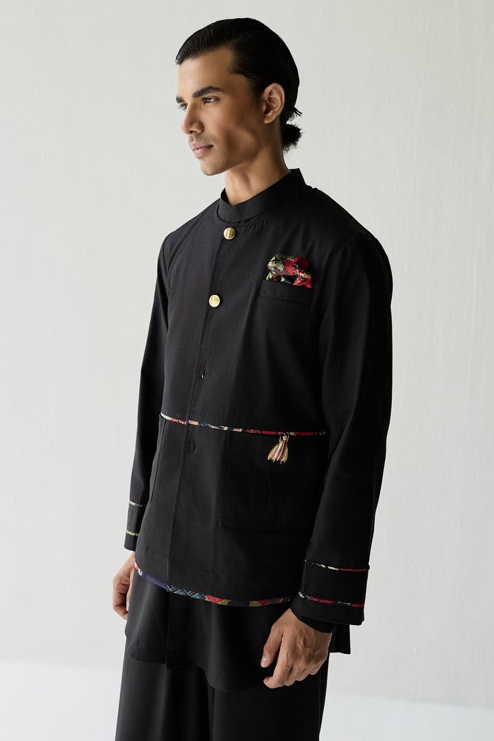 PATRIOT FESTIVE BANDGALA- BLACK