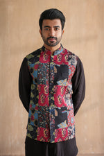 Load image into Gallery viewer, FAIZ NEHRU JACKET-PATCHWORK