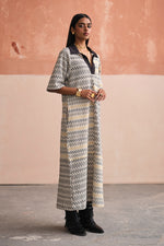 Load image into Gallery viewer, CROCHET VACATION DRESS-PATCHWORK