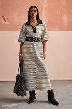 Load image into Gallery viewer, CROCHET VACATION DRESS-PATCHWORK