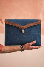 Load image into Gallery viewer, PORTLAND LAPTOP SLEEVE- DENIM