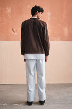 Load image into Gallery viewer, UTILITY JACKET-STONED BLACK