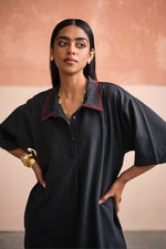 Load image into Gallery viewer, OMAN PINSTRIPE SET -GREY