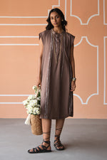 Load image into Gallery viewer, WEEKEND DRESS-DODDLE STRIPES