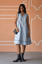 Load image into Gallery viewer, SUMMER SKY SHORT DRESS