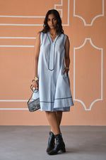 Load image into Gallery viewer, SUMMER SKY SHORT DRESS