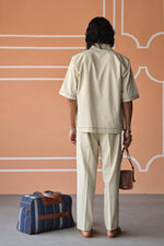 Load image into Gallery viewer, DOODLE SHIRT SET- BEIGE