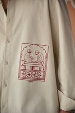 Load image into Gallery viewer, JAIPUR OVERSIZED SHIRT- MOHALLA