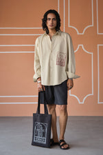 Load image into Gallery viewer, JAIPUR OVERSIZED SHIRT- MOHALLA
