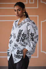 Load image into Gallery viewer, KALAKAAR SHIRT- INK BLACK