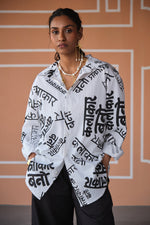 Load image into Gallery viewer, KALAKAAR SHIRT- INK BLACK