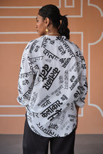 Load image into Gallery viewer, KALAKAAR SHIRT- INK BLACK