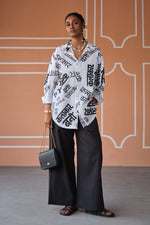 Load image into Gallery viewer, KALAKAAR SHIRT- INK BLACK