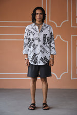 Load image into Gallery viewer, KALAKAAR SHIRT-NEWS PRINT