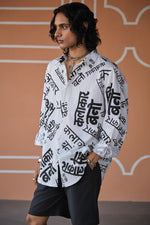 Load image into Gallery viewer, KALAKAAR SHIRT-NEWS PRINT