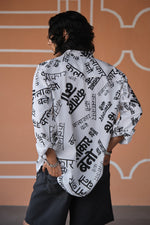 Load image into Gallery viewer, KALAKAAR SHIRT-NEWS PRINT