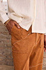 Load image into Gallery viewer, UNFINISHED ARTIST WIDE PANTS