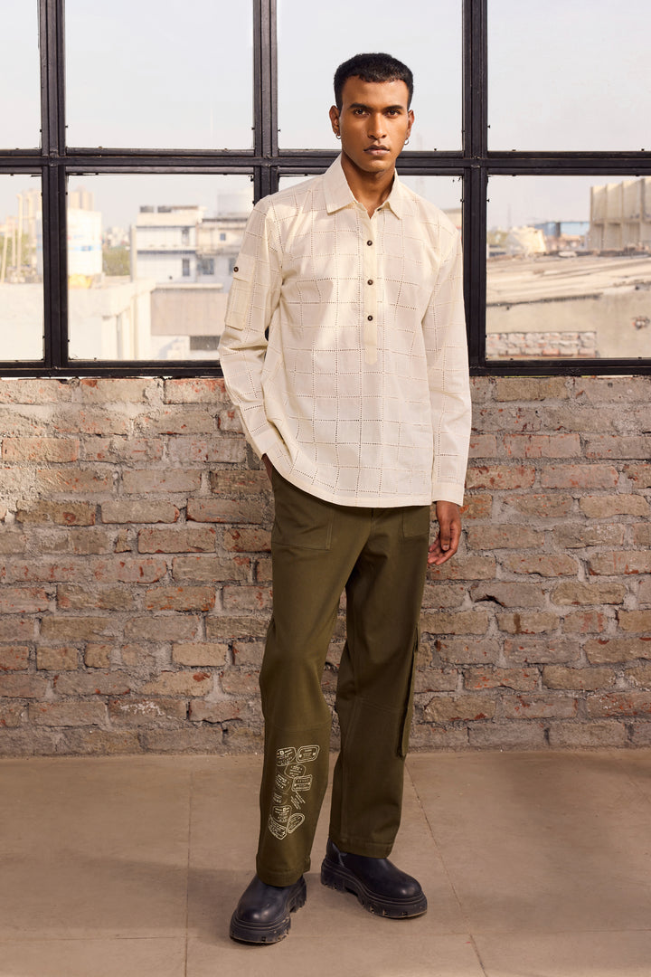 EMBROIDERED INDIE SHIRT