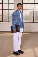 Load image into Gallery viewer, SHAYAR SET- INDIGO (SET OF 3)