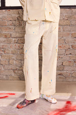 Load image into Gallery viewer, ARTIST CO-ORD SET-OFF WHITE