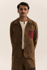 Load image into Gallery viewer, Rajputana Jacket -Vintage Green