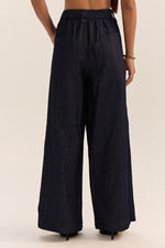 Load image into Gallery viewer, Suvarna Embroidered Pants-Denim