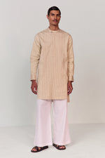 Load image into Gallery viewer, ANUV KURTA SET-SUMMER BEIGE