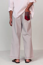 Load image into Gallery viewer, ARTIST PATCHWORK PANTS-GREY